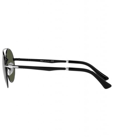 Unisex Sunglasses PO2496S 52 Black Demishiny $73.70 Unisex