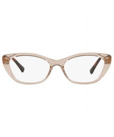 VO5425B Women's Oval Eyeglasses Transparent Blue $18.12 Womens