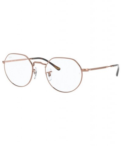 RB6465 Jack Unisex Irregular Eyeglasses Copper $17.90 Unisex