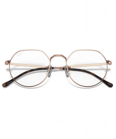 RB6465 Jack Unisex Irregular Eyeglasses Copper $17.90 Unisex