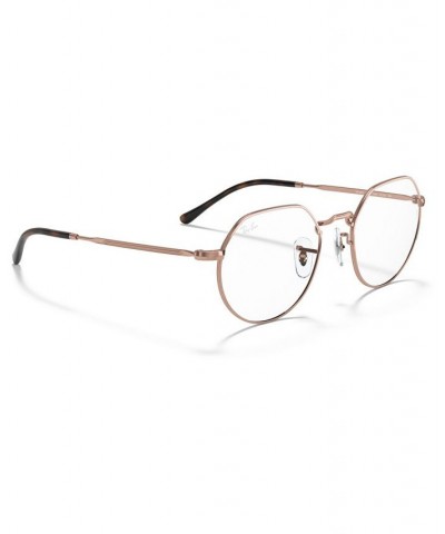 RB6465 Jack Unisex Irregular Eyeglasses Copper $17.90 Unisex