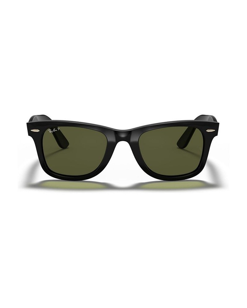 Polarized Sunglasses RB4340 WAYFARER EASE BLACK/GREEN POLAR $61.77 Unisex