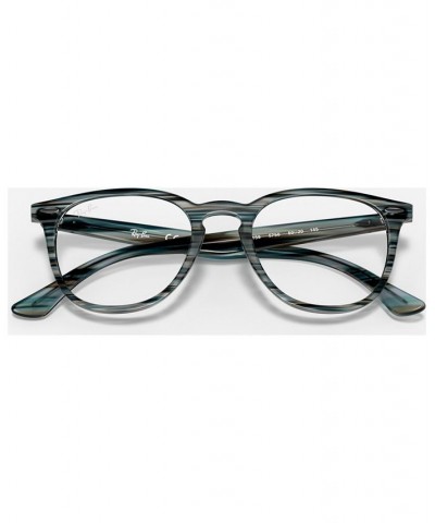 RX7159 Men's Phantos Eyeglasses Blue Strip $32.47 Mens