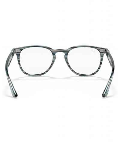 RX7159 Men's Phantos Eyeglasses Blue Strip $32.47 Mens