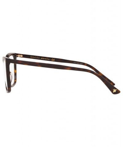 GG0025O002 Women's Oval Eyeglasses Havana $77.00 Womens