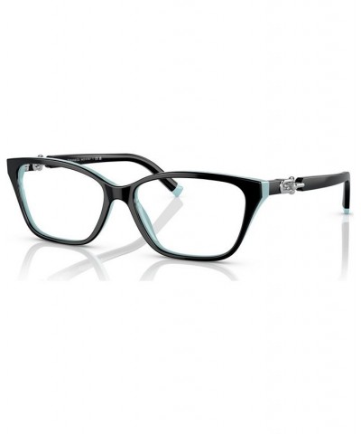 TF222953 Women's Eyeglasses Black on Tiffany Blue $63.08 Womens