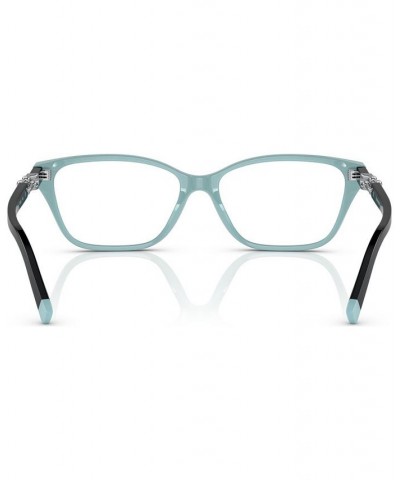 TF222953 Women's Eyeglasses Black on Tiffany Blue $63.08 Womens