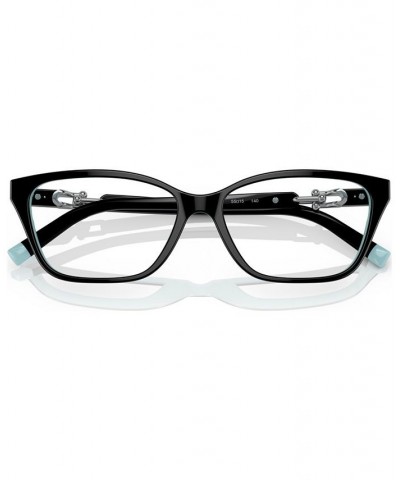 TF222953 Women's Eyeglasses Black on Tiffany Blue $63.08 Womens