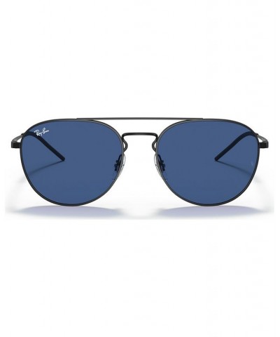 Sunglasses RB3589 55 BLACK RUBBER/BLUE $31.71 Unisex