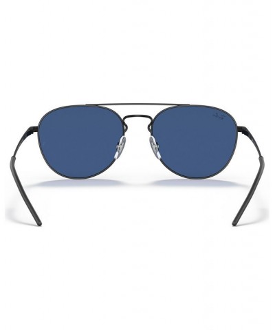 Sunglasses RB3589 55 BLACK RUBBER/BLUE $31.71 Unisex