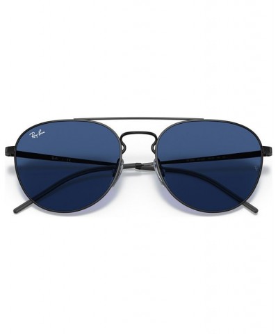 Sunglasses RB3589 55 BLACK RUBBER/BLUE $31.71 Unisex