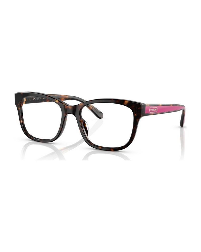 Women's Square Eyeglasses HC6197U51-O Dark Tortoise $27.44 Womens