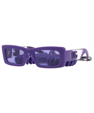 Men's Sunglasses DG6173 54 Violet Rubber $111.60 Mens