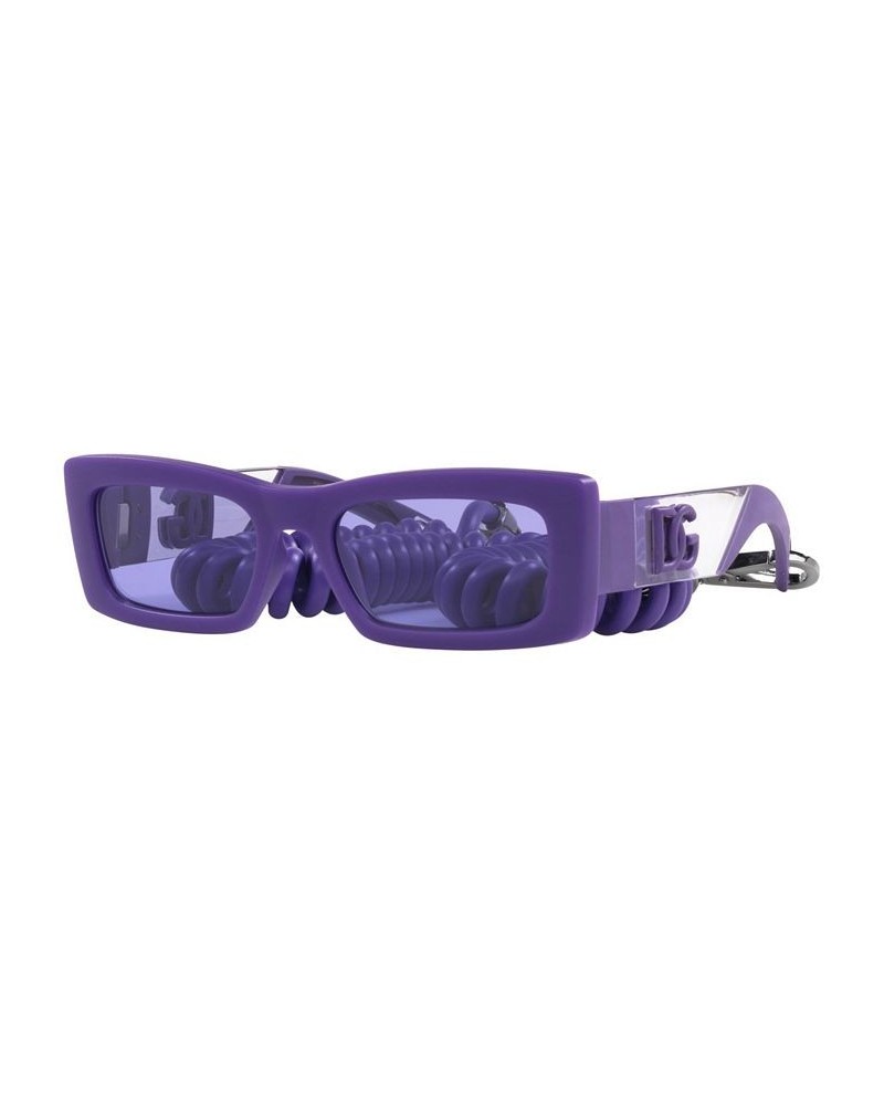 Men's Sunglasses DG6173 54 Violet Rubber $111.60 Mens