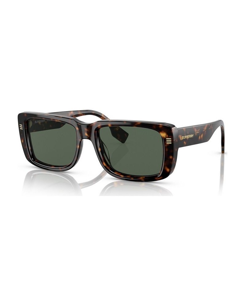 Men's Jarvis Sunglasses BE4376U55-X Dark Havana $64.63 Mens