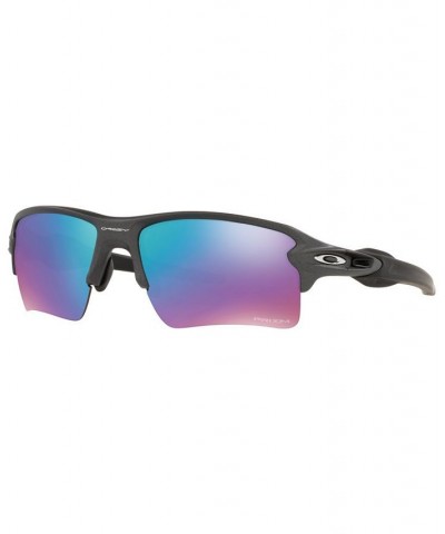 Men's Sunglasses OO9188 Flack 2.0 XL 59 Steel $24.57 Mens