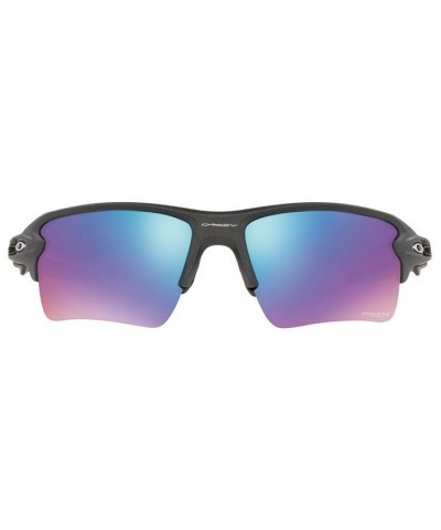 Men's Sunglasses OO9188 Flack 2.0 XL 59 Steel $24.57 Mens