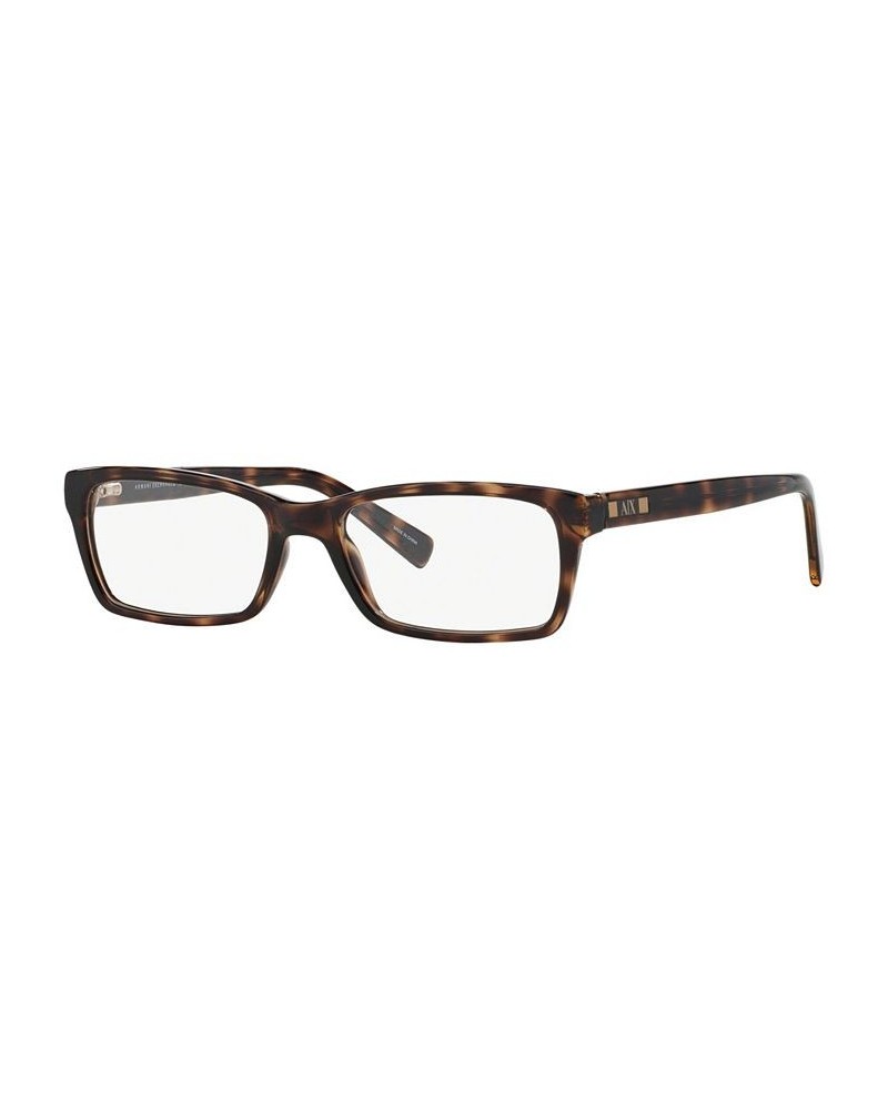 Armani Exchange AX3007 Men's Rectangle Eyeglasses Dark Blue $22.61 Mens