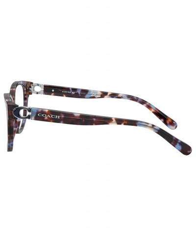 HC6153 Women's Round Eyeglasses Blue Tortoise $37.62 Womens