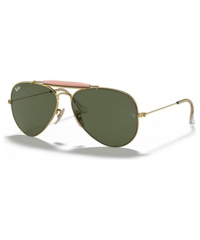 Sunglasses RB3029 OUTDOORSMAN II GOLD SHINY/GREEN $21.19 Unisex