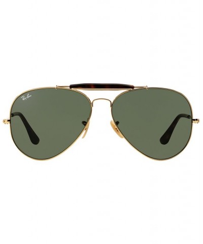 Sunglasses RB3029 OUTDOORSMAN II GOLD SHINY/GREEN $21.19 Unisex