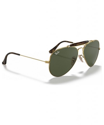 Sunglasses RB3029 OUTDOORSMAN II GOLD SHINY/GREEN $21.19 Unisex