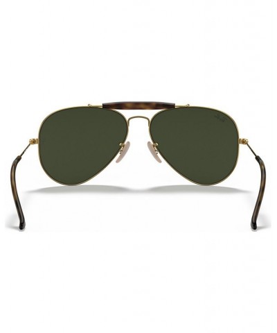 Sunglasses RB3029 OUTDOORSMAN II GOLD SHINY/GREEN $21.19 Unisex