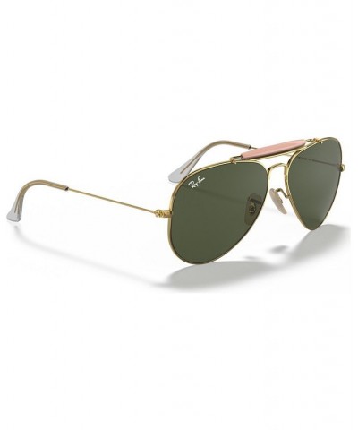 Sunglasses RB3029 OUTDOORSMAN II GOLD SHINY/GREEN $21.19 Unisex