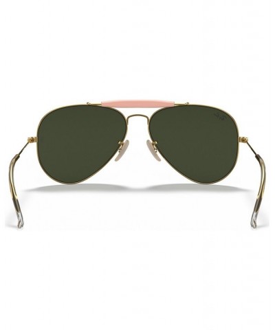 Sunglasses RB3029 OUTDOORSMAN II GOLD SHINY/GREEN $21.19 Unisex