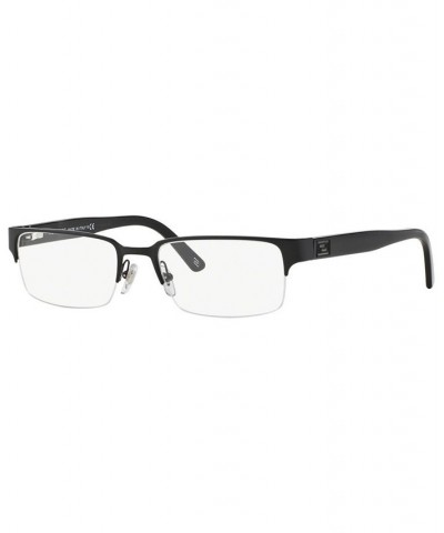 VE1184 Men's Rectangle Eyeglasses Matte Blk $60.75 Mens