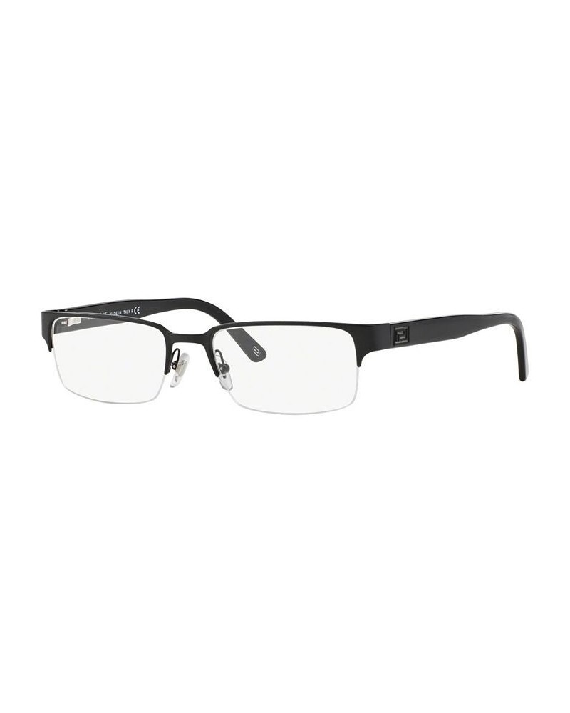 VE1184 Men's Rectangle Eyeglasses Matte Blk $60.75 Mens