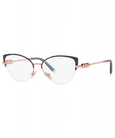 TF1145B Women's Cat Eye Eyeglasses Blue on Rubedo $48.72 Womens