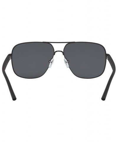 Armani Exchange Sunglasses AX2030S 64 MATTE BLACK/GREY $20.02 Unisex