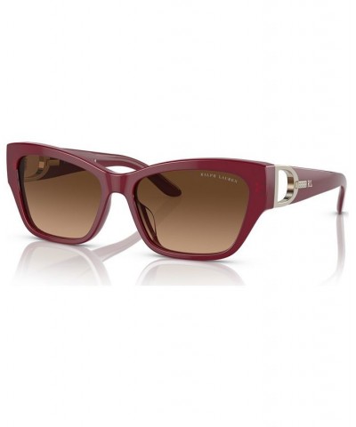 Women's Sunglasses RL8206U57-Y Shiny Opal Burgundy $44.84 Womens