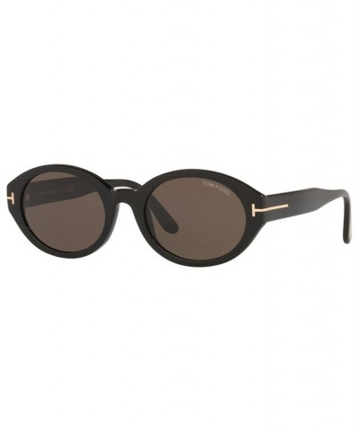 Women's Sunglasses TR001369 55 Black Shiny $91.30 Womens
