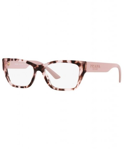 PR11YV Women's Irregular Eyeglasses Caramel Tortoise $67.54 Womens