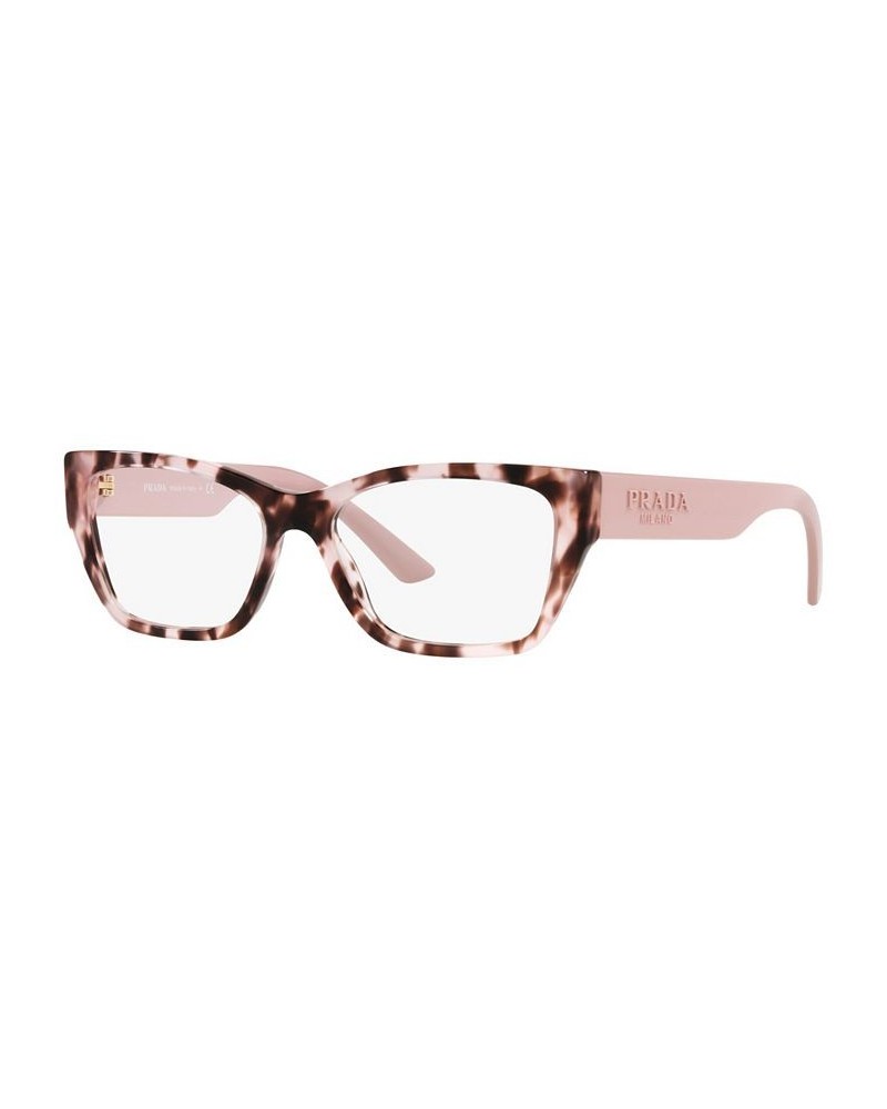 PR11YV Women's Irregular Eyeglasses Caramel Tortoise $67.54 Womens