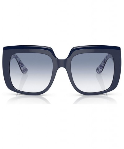 Women's Sunglasses DG4414 Blue on Blue Maiolica $65.55 Womens