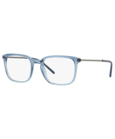 Dolce & Gabbana DG3349 Men's Square Eyeglasses Blue $78.00 Mens