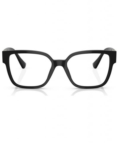 Women's Square Eyeglasses VE3329B52-X Black $58.90 Womens