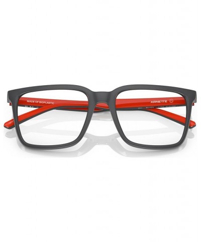 Unisex Rectangle Eyeglasses AN721553-O Dark Gray $24.03 Unisex