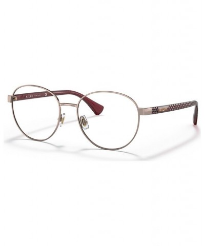 Women's Round Eyeglasses RA6050 Shiny Rose Gold-Tone $16.95 Womens