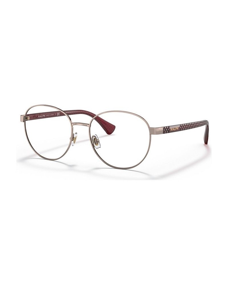 Women's Round Eyeglasses RA6050 Shiny Rose Gold-Tone $16.95 Womens