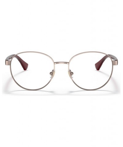 Women's Round Eyeglasses RA6050 Shiny Rose Gold-Tone $16.95 Womens