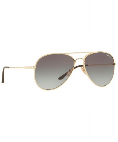 Sunglasses HU1001 59 GOLD/GREY GRADIENT $25.74 Unisex