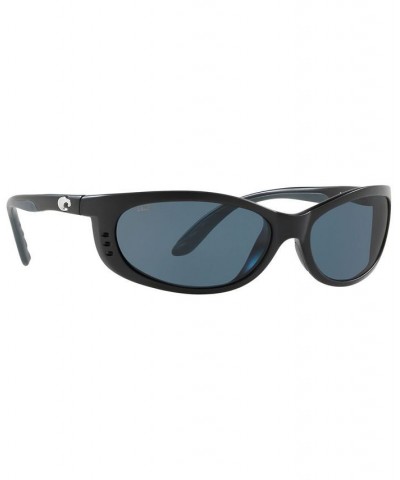 Polarized Sunglasses FATHOMP Matte Black/580P Grey $30.94 Unisex