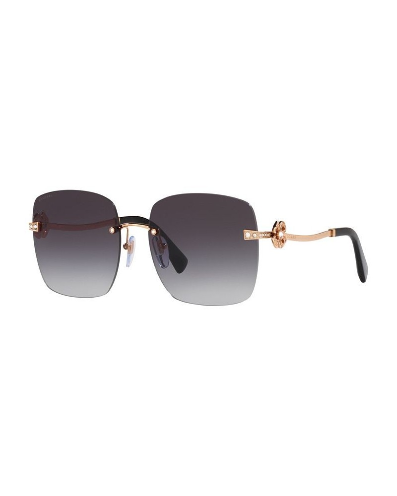 Women's Sunglasses BV6173B 58 Pale Gold-Tone $74.34 Womens