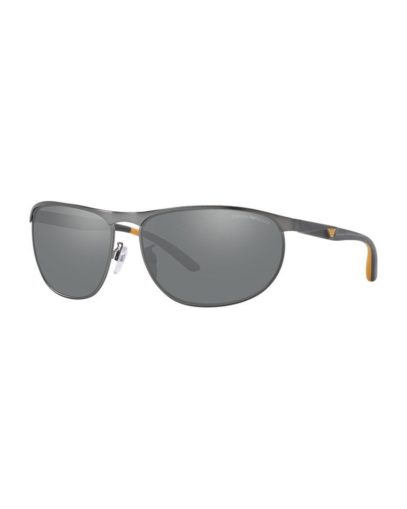 Men's Sunglasses EA2124 64 Matte Gunmetal $49.95 Mens