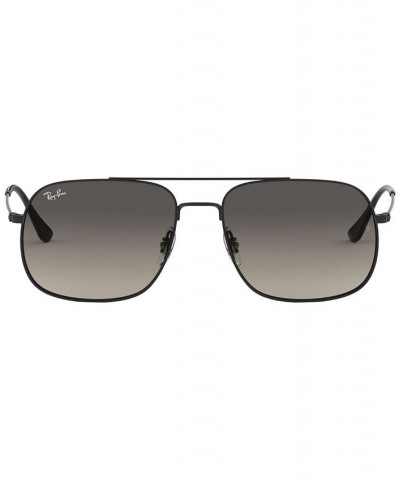 ANDREA Sunglasses RB3595 59 RUBBER BLACK/GREY GRADIENT DARK GREY $8.30 Unisex