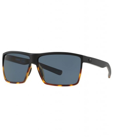 Polarized Sunglasses RINCON 64 BLACK MATTE/GREY POLAR $50.18 Unisex